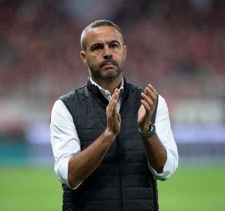 Football, men, season 2022 2023, Europa League group stage, Group D, Matchday 5 , 1 FC Union Berlin SC Braga, coach Artur Jorge SC Braga , disappointment after the final whistle, 27 10 2022, Copyright: xSebastianxRäppold MatthiasxKochx