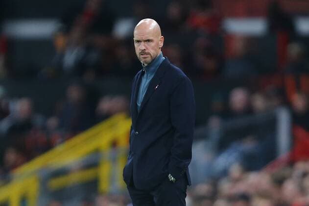 Mandatory Credit: Photo by Phil Oldham Shutterstock (13491515j) Erik ten Hag, manager of Manchester United, ManU Manchester United v Sheriff Tiraspol, UEFA Europa League, Group E, Football, Old Trafford, Manchester, UK - 27 Oct 2022 EDITORIAL USE ONLY No use with unauthorised audio, video, data, fixture lists, club league logos or live services. Online in-match use limited to 120 images, no video emulation. No use in betting, games or single club league player publications. Manchester United v Sheriff Tiraspol, UEFA Europa League, Group E, Football, Old Trafford, Manchester, UK - 27 Oct 2022 EDITORIAL USE ONLY No use with unauthorised audio, video, data, fixture lists, club league logos or live services. Online in-match use limited to 120 images, no video emulation. No use in betting, games or single club league player publications. Copyright: xPhilxOldham Shutterstockx 13491515j