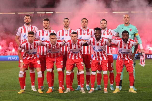 CRVENA ZVEZDA vs TRABZONSPOR Team football Crvena zvezda against Trabzonspor UEFA Europa league, Rajko Mitic stadium, Belgrade, 27.10.2022 Foto: FOOTBALL, UEFA EUROPA LEAGUE, CRVENA ZVEZDA, RED STAR, TRABZONSPOR Belgrade Rajko Mitic stadium Serbia Copyright: xMarkoxMetlas xMNxPressx