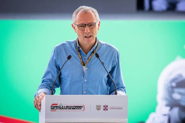 MEX: F1 Grand Prix of Mexico - Previews Stefano Domenicali, CEO of F1 looks on in during previews ahead of the F1 Grand Prix of Mexico at Autodromo Hermanos Rodriguez on October 27, 2022 in Mexico City, Mexico. CDMX Mexico MŽjico RL_MEXGP_018 Copyright: xAngelxdexJesœsxFerretizx