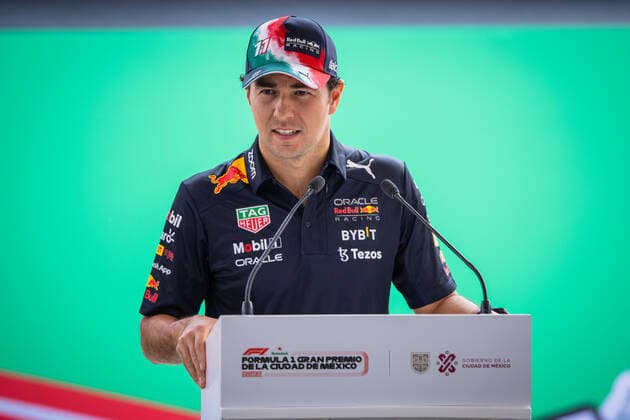 MEX: F1 Grand Prix of Mexico - Previews Sergio Perez from Mexico and Oracle Red Bull Racing looks on in during previews ahead of the F1 Grand Prix of Mexico at Autodromo Hermanos Rodriguez on October 27, 2022 in Mexico City, Mexico. CDMX Mexico MŽjico RL_MEXGP_024 Copyright: xAngelxdexJesœsxFerretizx