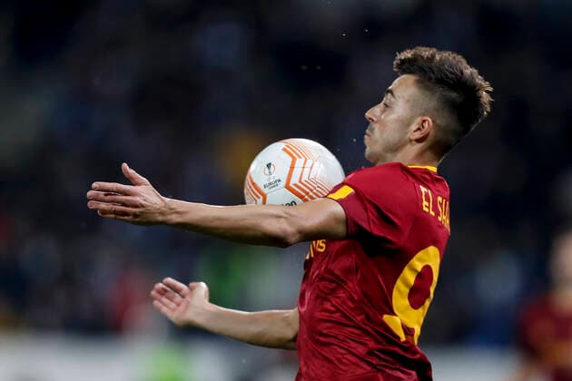 Stephan El Shaarawy 92, Roma during the UEFA Europa League football Group C match between HJK Helsinki - As Roma at the Bolt Arena on October 27. 2022 in Helsinki, Finland. (Kalle Parkkinen Newspix24)  Copyright: xKallexParkkinenx np24_KPC6760