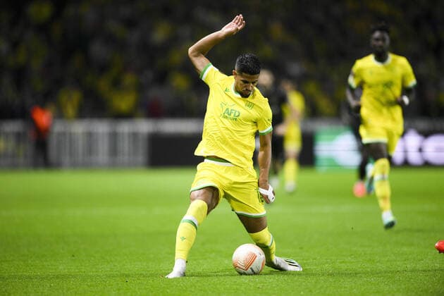 Ludovic Blas (Nantes) FOOTBALL : FC NANTES vs QARABAH FK - Ligue Europa - J5 - 27 10 2022 JBAutissier Panoramic 