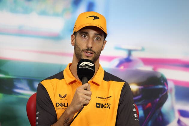 3 Daniel Ricciardo AUS, McLaren F1 Team , F1 Grand Prix of Mexico at Autodromo Hermanos Rodriguez on October 27, 2022 in Mexico City, Mexico Photo by HOCH ZWEI Mexico City Mexico
