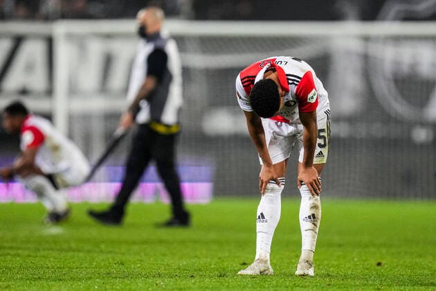 UEFA Europa League: SK Sturm Graz v Feyenoord Graz - Marcos Lopez of Feyenoord during the match between SK Sturm Graz v Feyenoord at Stadion Graz-Liebenau on 27 October 2022 in Graz, Austria. Copyright: xYannickxVerhoevenx