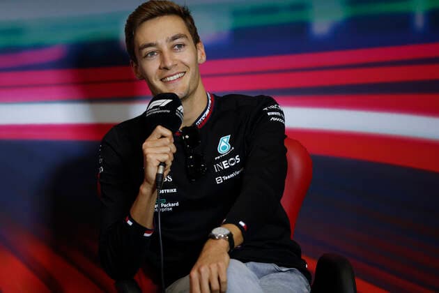 63 George Russell GBR, Mercedes AMG Petronas F1 Team , F1 Grand Prix of Mexico at Autodromo Hermanos Rodriguez on October 27, 2022 in Mexico City, Mexico Photo by HOCH ZWEI Mexico City Mexico