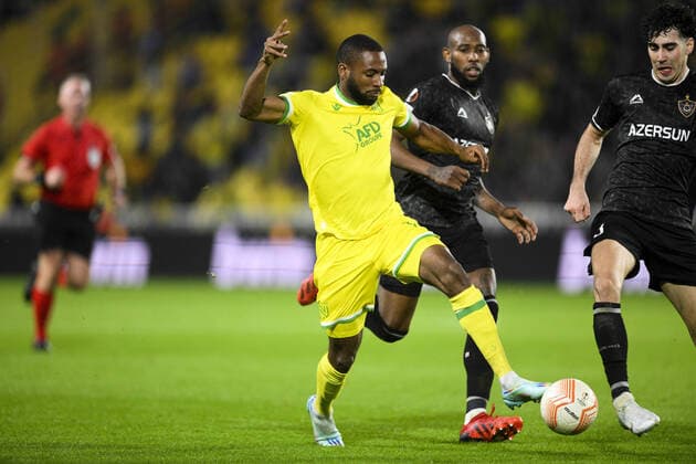 Marcus Coco (Nantes) FOOTBALL : FC NANTES vs QARABAH FK - Ligue Europa - J5 - 27 10 2022 JBAutissier Panoramic 