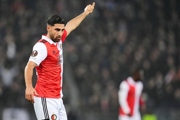 UEFA Europa League: SK Sturm Graz v Feyenoord Graz - Alireza Jahanbakhsh of Feyenoord during the match between SK Sturm Graz v Feyenoord at Stadion Graz-Liebenau (Merkur Arena) on 27 October 2022 in Graz, Austria. Copyright: xYannickxVerhoevenx