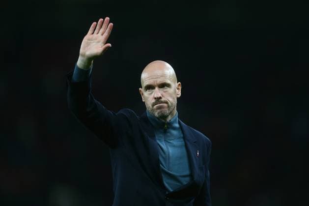 Mandatory Credit: Photo by Phil Oldham Shutterstock (13491515br) Erik ten Hag, manager of Manchester United, ManU Manchester United v Sheriff Tiraspol, UEFA Europa League, Group E, Football, Old Trafford, Manchester, UK - 27 Oct 2022 EDITORIAL USE ONLY No use with unauthorised audio, video, data, fixture lists, club league logos or live services. Online in-match use limited to 120 images, no video emulation. No use in betting, games or single club league player publications. Manchester United v Sheriff Tiraspol, UEFA Europa League, Group E, Football, Old Trafford, Manchester, UK - 27 Oct 2022 EDITORIAL USE ONLY No use with unauthorised audio, video, data, fixture lists, club league logos or live services. Online in-match use limited to 120 images, no video emulation. No use in betting, games or single club league player publications. Copyright: xPhilxOldham Shutterstockx 13491515br