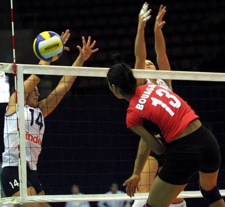 Volleyball, Olympic Qualification, Women, Semi-Final, Germany - Italy 3:2