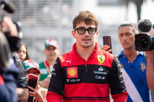 Charles Leclerc MCO, Scuderia Ferrari 16 , MEX, Formula 1 Mexican Grand Prix, Autodromo Hermanos Rodriguez Mexico City, drivers arrival, 28 10 2022 MEX, Formula 1 Mexican Grand Prix, Autodromo Hermanos Rodriguez Mexico City, drivers arrival, 28 10 2022 Mexico City Copyright: xEibner Memmlerx EP_MMR