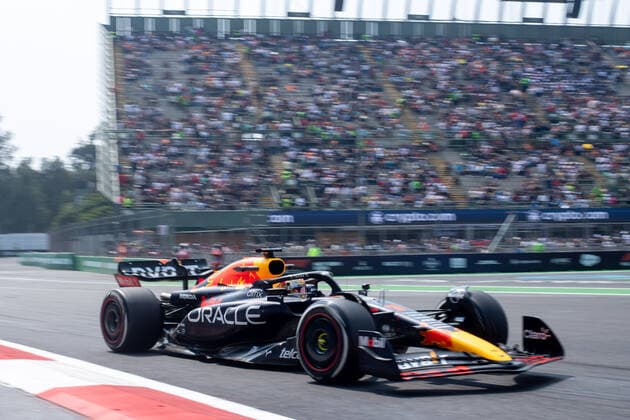 Max Verstappen NED, Oracle Red Bull Racing 1 in RB18, MEX, Formula 1 Mexican Grand Prix, Autodromo Hermanos Rodriguez Mexico City, 1 Free Practice, 28 10 2022 MEX, Formula 1 Mexican Grand Prix, Autodromo Hermanos Rodriguez Mexico City, 1 Free Practice, 28 10 2022 Mexico City Copyright: xEibner Memmlerx EP_MMR