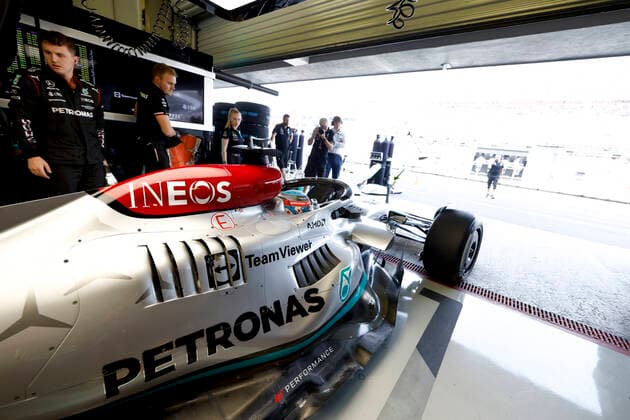 19 Nyck de Vries NLD, Mercedes AMG Petronas F1 Team , F1 Grand Prix of Mexico at Autodromo Hermanos Rodriguez on October 28, 2022 in Mexico City, Mexico Photo by HOCH ZWEI Mexico City Mexico