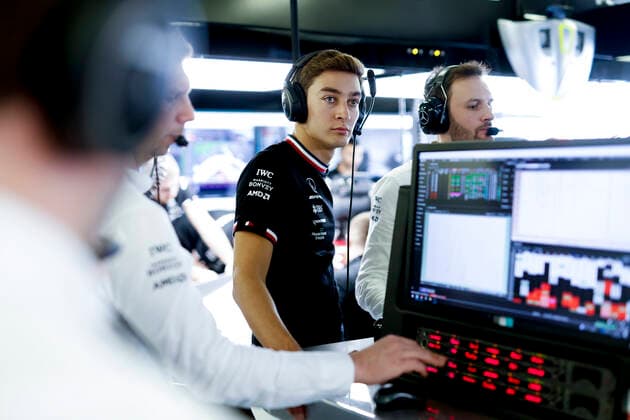63 George Russell GBR, Mercedes AMG Petronas F1 Team , F1 Grand Prix of Mexico at Autodromo Hermanos Rodriguez on October 28, 2022 in Mexico City, Mexico Photo by HOCH ZWEI Mexico City Mexico