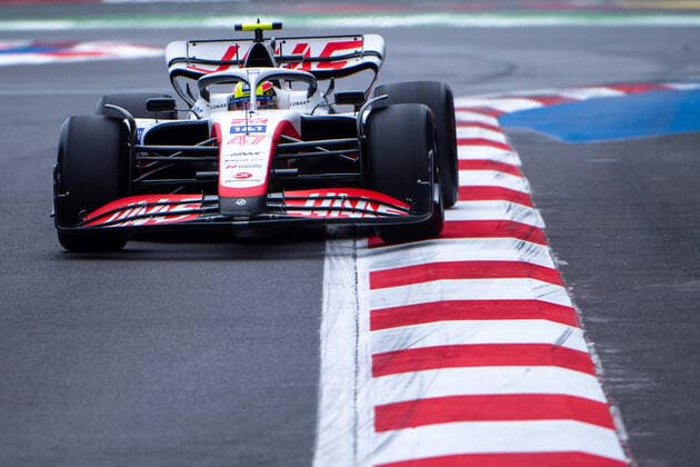Mick Schumacher GER, Haas F1 Team 47 in VF 22, MEX, Formula 1 Mexican Grand Prix, Autodromo Hermanos Rodriguez Mexico City, 2 Free Practice, 28 10 2022 MEX, Formula 1 Mexican Grand Prix, Autodromo Hermanos Rodriguez Mexico City, 2 Free Practice, 28 10 2022 Mexico City Copyright: xEibner Memmlerx EP_MMR