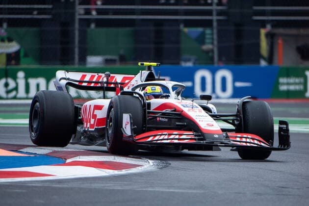 Mick Schumacher GER, Haas F1 Team 47 in VF 22, MEX, Formula 1 Mexican Grand Prix, Autodromo Hermanos Rodriguez Mexico City, 2 Free Practice, 28 10 2022 MEX, Formula 1 Mexican Grand Prix, Autodromo Hermanos Rodriguez Mexico City, 2 Free Practice, 28 10 2022 Mexico City Copyright: xEibner Memmlerx EP_MMR