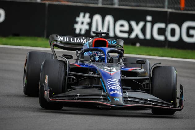 23 Alexander Albon THA, Williams Racing , F1 Grand Prix of Mexico at Autodromo Hermanos Rodriguez on October 28, 2022 in Mexico City, Mexico Photo by HOCH ZWEI Mexico City Mexico