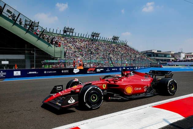 16 Charles Leclerc MCO, Scuderia Ferrari , F1 Grand Prix of Mexico at Autodromo Hermanos Rodriguez on October 28, 2022 in Mexico City, Mexico Photo by HOCH ZWEI Mexico City Mexico