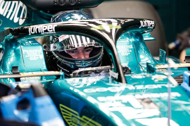 STROLL Lance (can), Aston Martin F1 Team AMR22, portrait during the Formula 1 Grand Premio de la Ciudad de Mexico 2022, Mexican Grand Prix 2022, 20th round of the 2022 FIA Formula One World Championship, WM, Weltmeisterschaft from October 28 to 30, 2022 on the Autodromo Hermanos Rodriguez, in Mexico City, Mexico - F1 - MEXICO CITY GRAND PRIX 2022 DPPI Panoramic  00122045__R3_1304