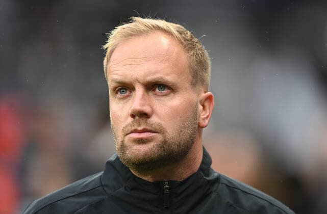 Mandatory Credit: Photo by Richard Lee Shutterstock (13503301bb) Aaron Danks interim manager of Aston Villa Newcastle United v Aston Villa, Premier League, Football, St James Park, Newcastle, UK - 29 Oct 2022 EDITORIAL USE ONLY No use with unauthorised audio, video, data, fixture lists, club league logos or live services. Online in-match use limited to 120 images, no video emulation. No use in betting, games or single club league player publications. Newcastle United v Aston Villa, Premier League, Football, St James Park, Newcastle, UK - 29 Oct 2022 EDITORIAL USE ONLY No use with unauthorised audio, video, data, fixture lists, club league logos or live services. Online in-match use limited to 120 images, no video emulation. No use in betting, games or single club league player publications. Copyright: xRichardxLee Shutterstockx 13503301bb