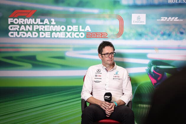 Andrew Shovlin GBR, Mercedes AMG Petronas F1 Team , F1 Grand Prix of Mexico at Autodromo Hermanos Rodriguez on October 29, 2022 in Mexico City, Mexico Photo by HOCH ZWEI Mexico City Mexico