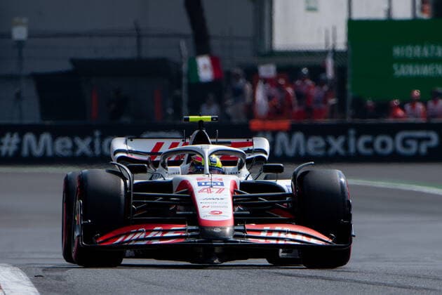 Mick Schumacher GER, Haas F1 Team 47 in VF 22, MEX, Formula 1 Mexican Grand Prix, Autodromo Hermanos Rodriguez Mexico City, Qualifying, 29 10 2022 MEX, Formula 1 Mexican Grand Prix, Autodromo Hermanos Rodriguez Mexico City, Qualifying, 29 10 2022 Mexico City Copyright: xEibner Memmlerx EP_MMR