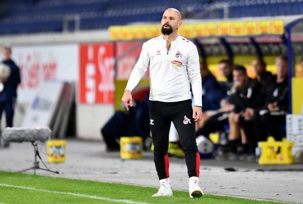 Soccer Women Flyeralarm Bundesliga Season 2022 2023 6 Matchday MSV Duisburg 1 FC Cologne on 28 10 2022 at Schauinsland Reisen Arena in Duisburg Sascha Michel Glass Coach 1 FC Cologne North Rhine Westphalia Germany