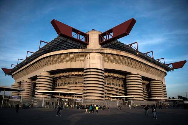 FC Internazionale v UC Sampdoria - Serie A General view of Giuseppe Meazza stadium (also known as San Siro) is seen prior to the Serie A football match between FC Internazionale and UC Sampdoria. Milan Italy Copyright: xNicolòxCampox