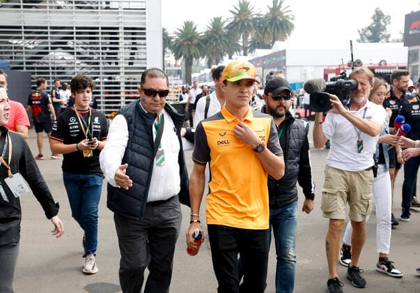 4 Lando Norris GBR, McLaren F1 Team , F1 Grand Prix of Mexico at Autodromo Hermanos Rodriguez on October 30, 2022 in Mexico City, Mexico Photo by HOCH ZWEI Mexico City Mexico