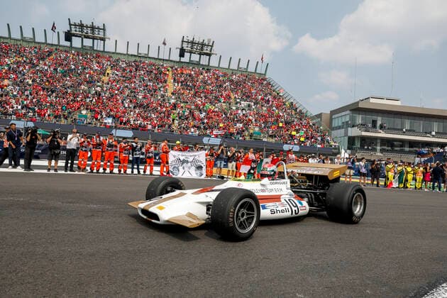 BRM P153 of Pedro Rodriguez, F1 Grand Prix of Mexico at Autodromo Hermanos Rodriguez on October 30, 2022 in Mexico City, Mexico Photo by HOCH ZWEI Mexico City Mexico