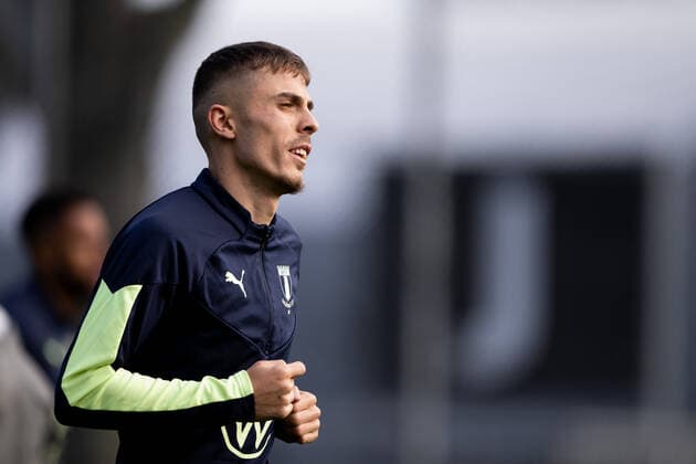 221102 Patriot Sejdiu during a training session with Malmö FF on November 2, 2022 in Malmö Photo Petter Arvidson BILDBYRAN code PA PA0426 football football soccer fotball uefa europa league training practice training malmö ff bbeng,  Copyright: PETTERxARVIDSON BB221102PA011