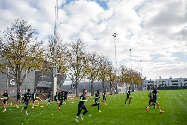 221102 General view during a training session with Malmö FF on November 2, 2022 in Malmö Photo Petter Arvidson BILDBYRAN code PA PA0426 football football soccer fotball uefa europa league training practice training malmö ff bbeng,  Copyright: PETTERxARVIDSON BB221102PA013