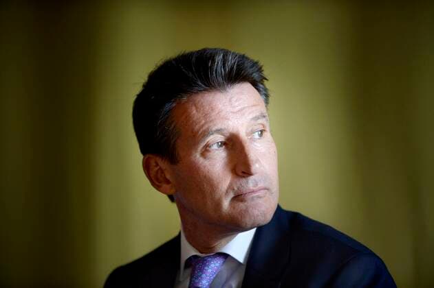 STOCKHOLM 20120608 Londons OS-general Sebastian Coe under en presskonferens pa fredagseftermiddagen. Coe och IOK:s ordförande Jacques Rogge är bada är i Stockholm för att fira staden som arrangerade OS för 100 ar sedan. STOCKHOLM SVERIGE x10070x *** STOCKHOLM 20120608 Londons Olympic general Sebastian Coe during a press conference on Friday afternoon Coe and IOC president Jacques Rogge are both in Stockholm to celebrate the city that hosted the Olympics 100 years ago STOCKHOLM SWEDEN x10070x  Copyright: xJESSICAxGOWx xTTx ROGGE OCH COE