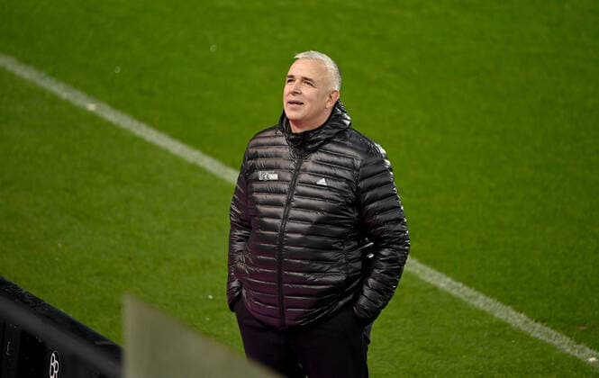 Football, men, season 2022 2023, Europa League, Royale Union Saint Gilloise 1 FC Union Berlin group stage, group D, matchday 6 , press conference and training of 1 FC Union the day before the match, President Dirk Zingler 1 FC Union , 02 11 2022, Copyright: xMatthiasxKochx
