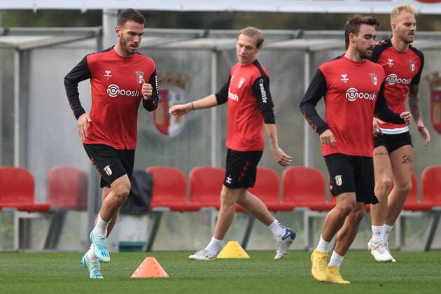 Football, EL, SC Braga, Training