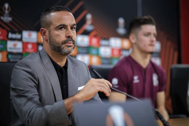 Football, EL, SC Braga, Press conference