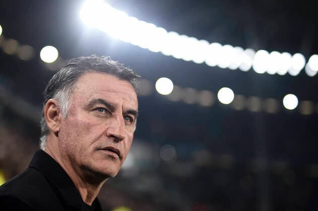 Juventus FC v Paris Saint-Germain FC - UEFA Champions League Christophe Galtier, head coach of Paris Saint-Germain FC, looks on prior to the UEFA Champions League football match between Juventus FC and Paris Saint-Germain FC. Turin Italy Copyright: xNicolòxCampox