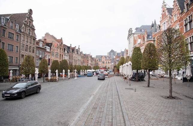 Football, men, season 2022 2023, Europa League group stage, group D, matchday 6 , Royale Union Saint Gilloise 1 FC Union Berlin, the market square in Leuven, 03 11 2022, Copyright: xSebastianxRäppold MatthiasxKochx