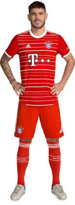 Football 1 Bundesliga season 2022 2023 29 08 2022 photo session FC Bayern Muenchen Lucas Hernandez