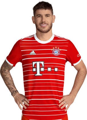 Football 1 Bundesliga season 2022 2023 29 08 2022 photo session FC Bayern Muenchen Lucas Hernandez