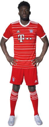 Football 1 Bundesliga season 2022 2023 29 08 2022 photo session FC Bayern Muenchen Alphonso Davies