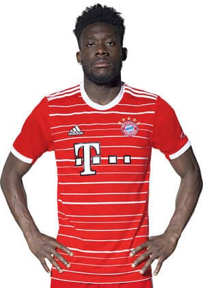 Football 1 Bundesliga season 2022 2023 29 08 2022 photo session FC Bayern Muenchen Alphonso Davies