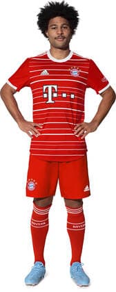 Football 1 Bundesliga season 2022 2023 29 08 2022 photo session FC Bayern Muenchen Serge Gnabry