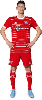 Football 1 Bundesliga season 2022 2023 29 08 2022 photo session FC Bayern Muenchen Benjamin Pavard