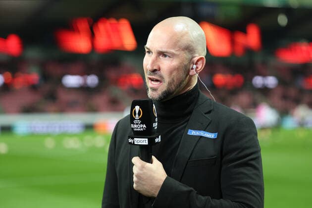 SOCCER - UEFA EL, Midtjylland vs Sturm HERNING,DENMARK,03.NOV.22 - SOCCER - UEFA Europa League, group stage, FC Midtjylland vs SK Sturm Graz. Image shows head coach Christian Ilzer (Sturm) during an interview.  GEPAxpictures xChrisxBauer