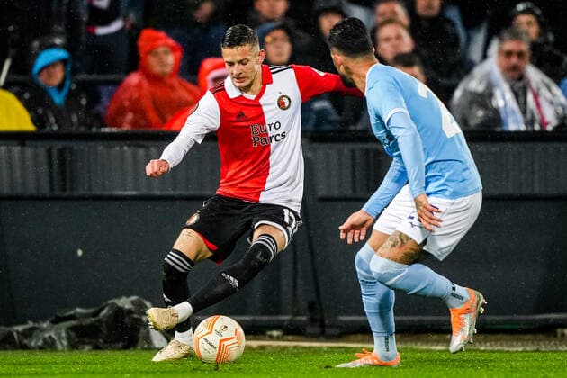 Football, EL, Feyenoord Rotterdam - Lazio Roma