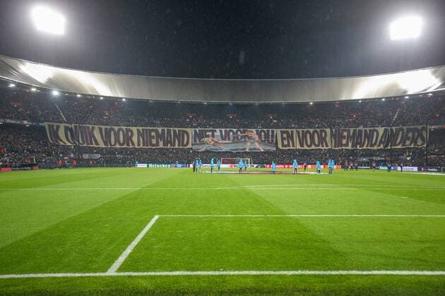 ROTTERDAM, 3-11-2022, Stadium de Kuip, the UEFA Europa League Feyenoord - Lazio Roma, fans of Feyenoord Feyenoord - Lazio  x19131705x Copyright: