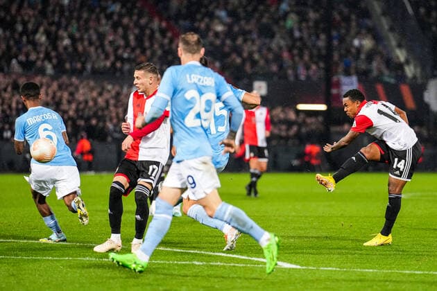 UEFA Europa League: Feyenoord v Lazio Roma Rotterdam - Igor Paixao of Feyenoord during the match between Feyenoord v Lazio Roma at Stadion Feijenoord De Kuip on 3 November 2022 in Rotterdam, The Netherlands. Copyright: xTomxBodex