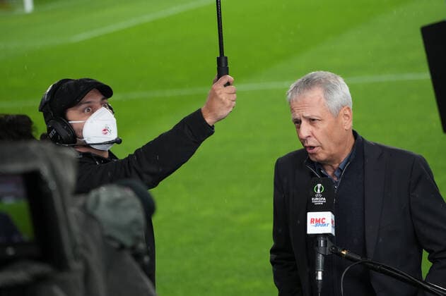 GER, Europa Conference League, Group Stage, Matchday 6, 1 FC Koeln GER vs OGC Nice FRA 03 11 2022, Rheinenergie Stadion, Koeln, GER, Europa Conference League, Group Stage, Matchday 6, 1 FC Koeln GER vs OGC Nice FRA , in picture Lucien Favre coach head coach Nice , nordphotoxGmBHx xMeuter nph00351