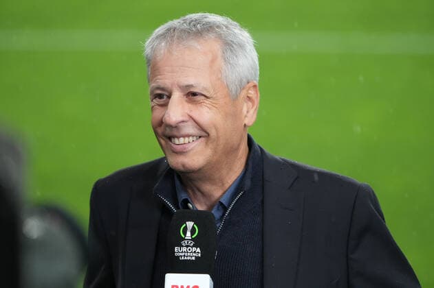 GER, Europa Conference League, Group Stage, Matchday 6, 1 FC Koeln GER vs OGC Nice FRA 03 11 2022, Rheinenergie Stadion, Koeln, GER, Europa Conference League, Group Stage, Matchday 6, 1 FC Koeln GER vs OGC Nice FRA , in picture Lucien Favre coach head coach Nice , nordphotoxGmBHx xMeuter nph00351